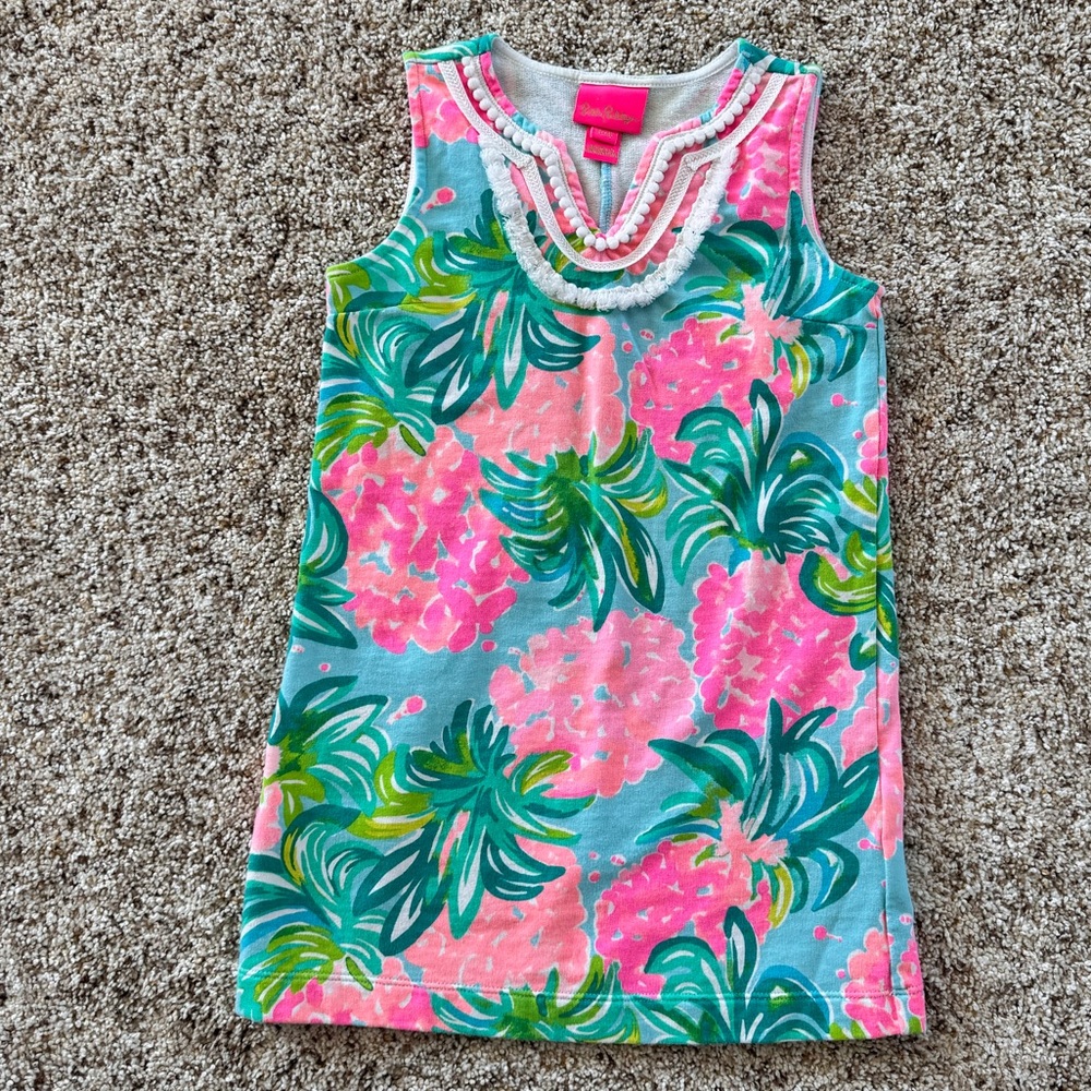 Lilly Pulitzer Girls Mini Harper Shift Dress